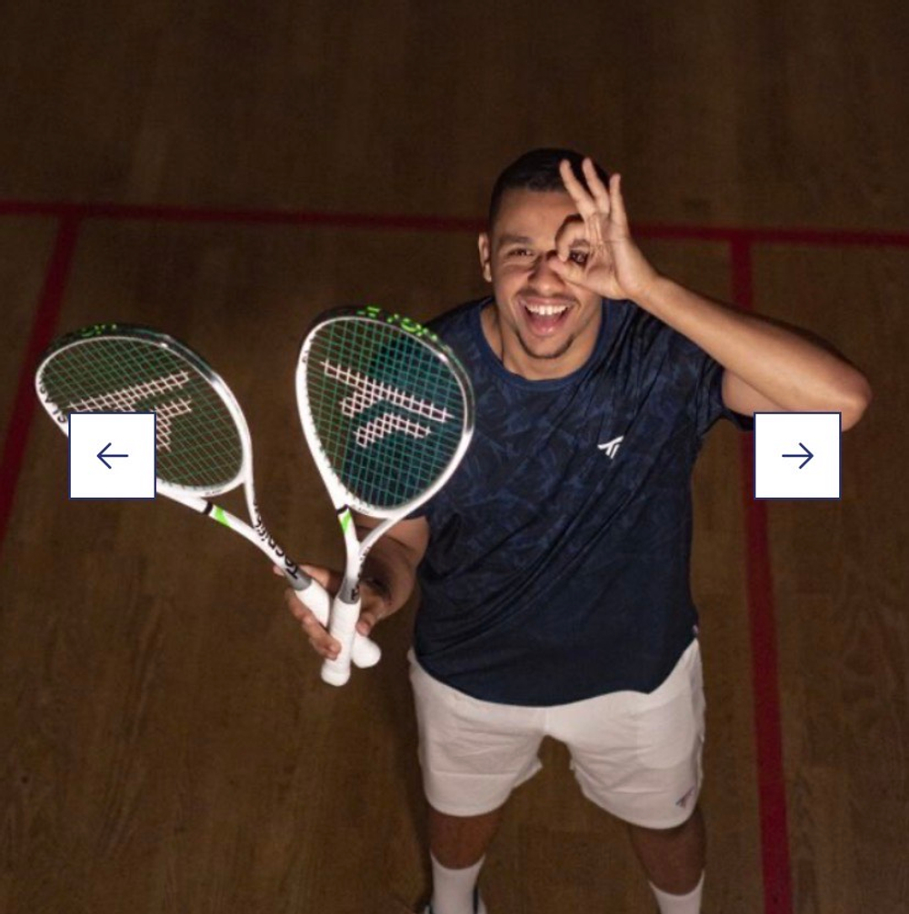 Tecnifibre, SLASH 120 CONTROL, Mostafa Asal, Squash Racket (2025)