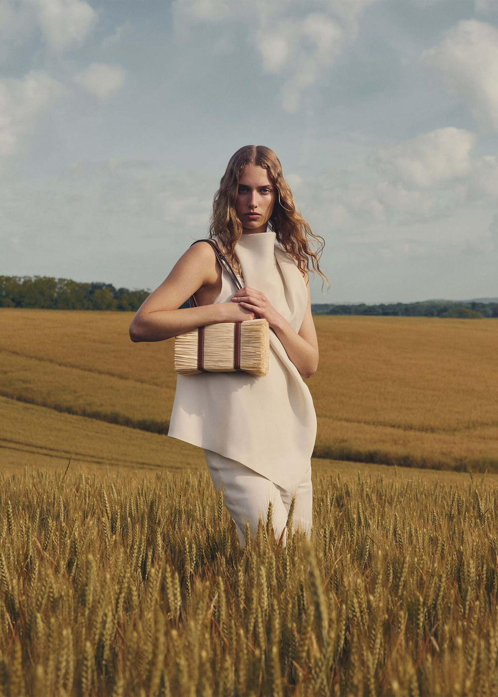 Сумка Polene PAI EDITION LIMITED COGNAC