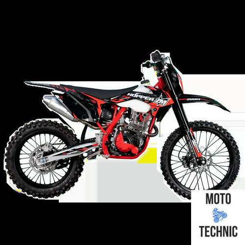 Мотоцикл эндуро ROCKOT ZX300 Red Fury (300сс, 177ММ, 21/18) Version 2022