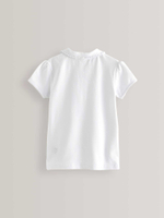 Поло школьное для девочки Next 739-327, 2 шт., Белый