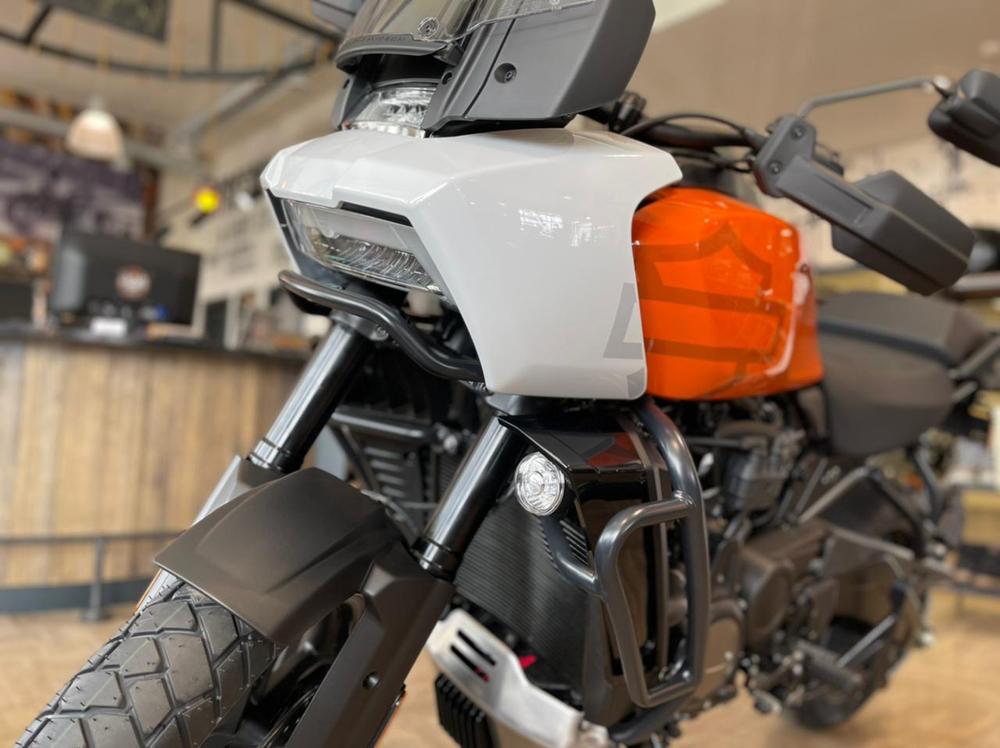 Pan America 1250 Special - Baja Orange / Stonewashed White Pearl