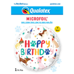 Фольгированный шар «Happy Birthday. Веселые щенки», 46 см