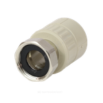 Муфта PP-R комбинированная серая Дн 32х1 1/4" с накидной гайкой VALFEX 10139132Г