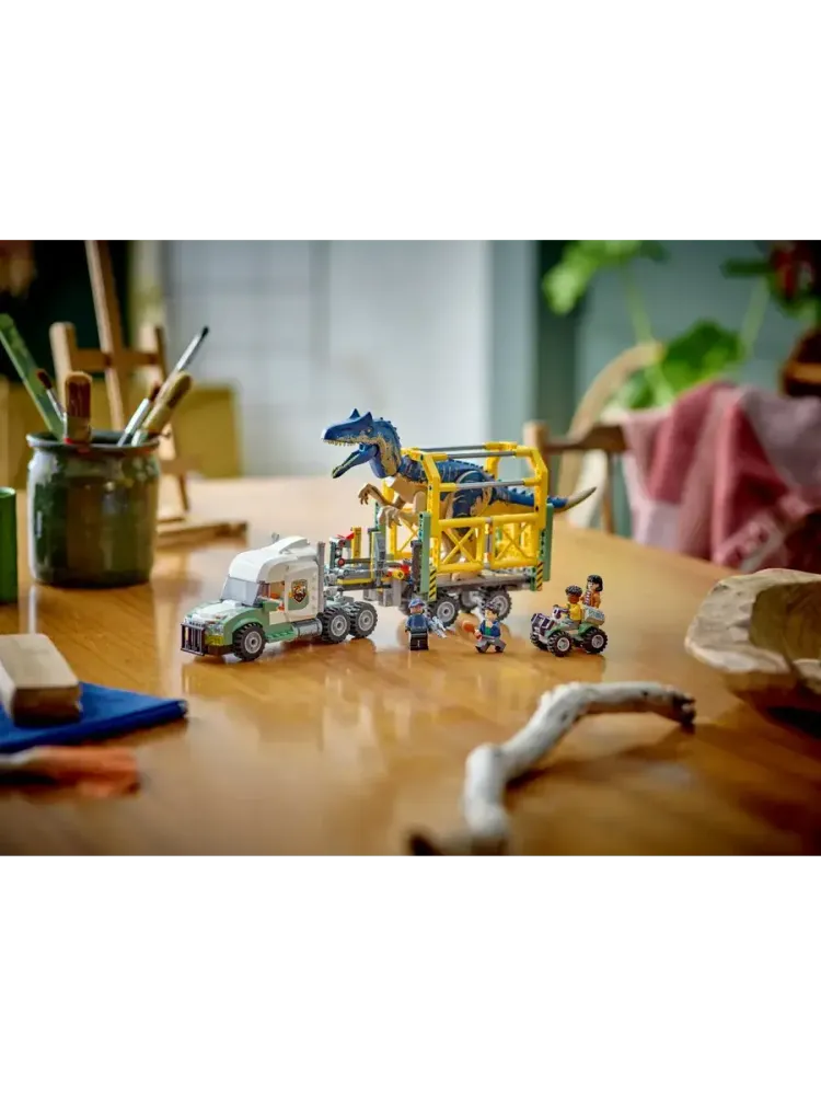 Конструктор Jurassic World 76966 Грузовик Аллозавра