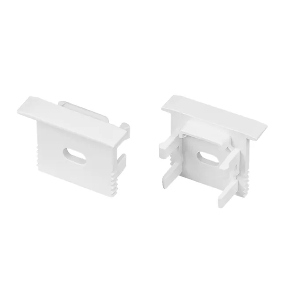 Заглушка SL-MINI-15-F WHITE с отверстием (Arlight, Пластик) 049459