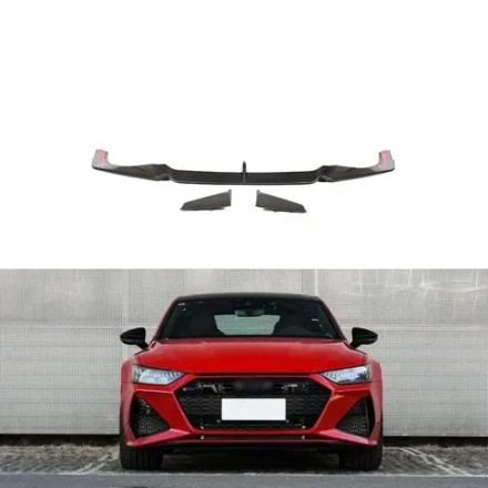 Карбоновая губа для AUDI RS7 4K 2019+ Ауди обвес
