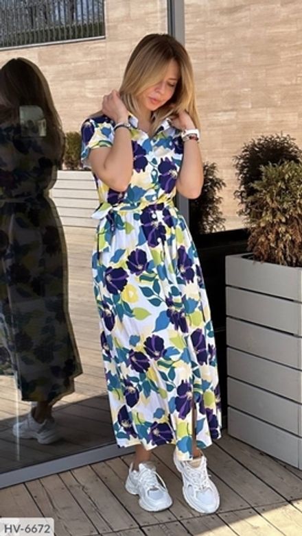 Платье HV-6672 Фабрика Моды Фото 1