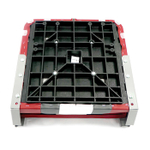 Кресло Newstar Rainbow складное (серый-белый-синий / красный-белый-синий)