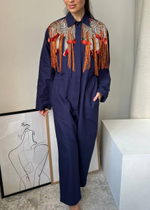 Хлопковый комбинезон Dries Van Noten, S