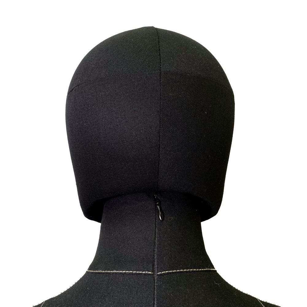 Голова для манекена Моника, размер M, на магните, черная