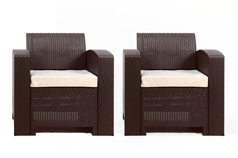 Комплект мебели на террасу B:Rattan Premium Set, коричневый