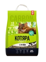 Наполнитель комкующийся с углем 8,4кг (20л)