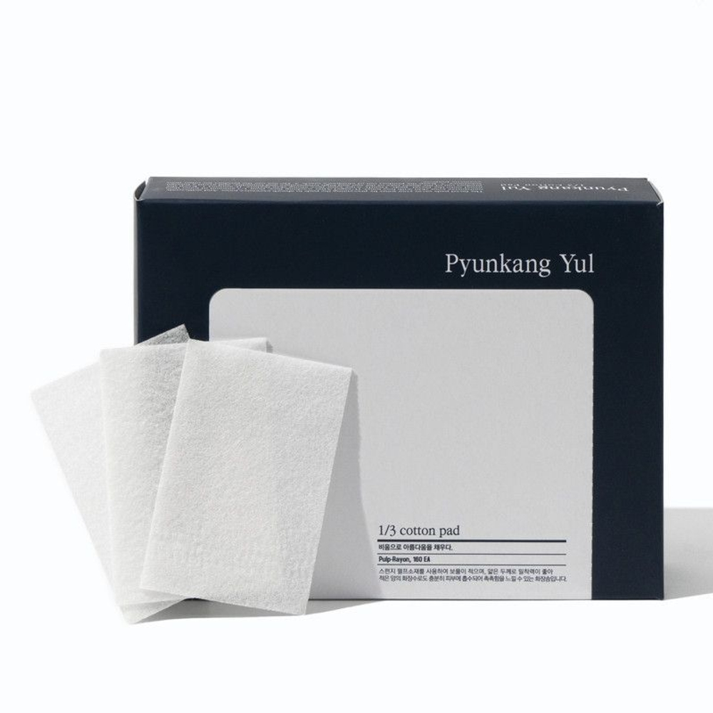 Пэды хлопковые PYUNKANG YUL 1/3 Cotton Pad 160 шт