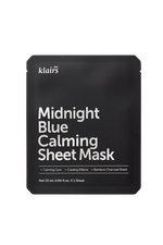 Тканевая маска успокаивающая с охлаждающим действием Dear, Klairs Midnight Blue Calming Sheet Mask