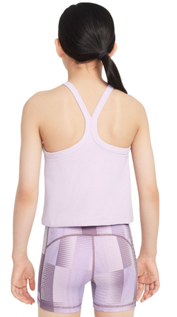 Футболка для девочки Nike Girls High-Neck Tank - doll/white