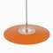 Подвесной светильник Naos Ø22 см, оранжевый
