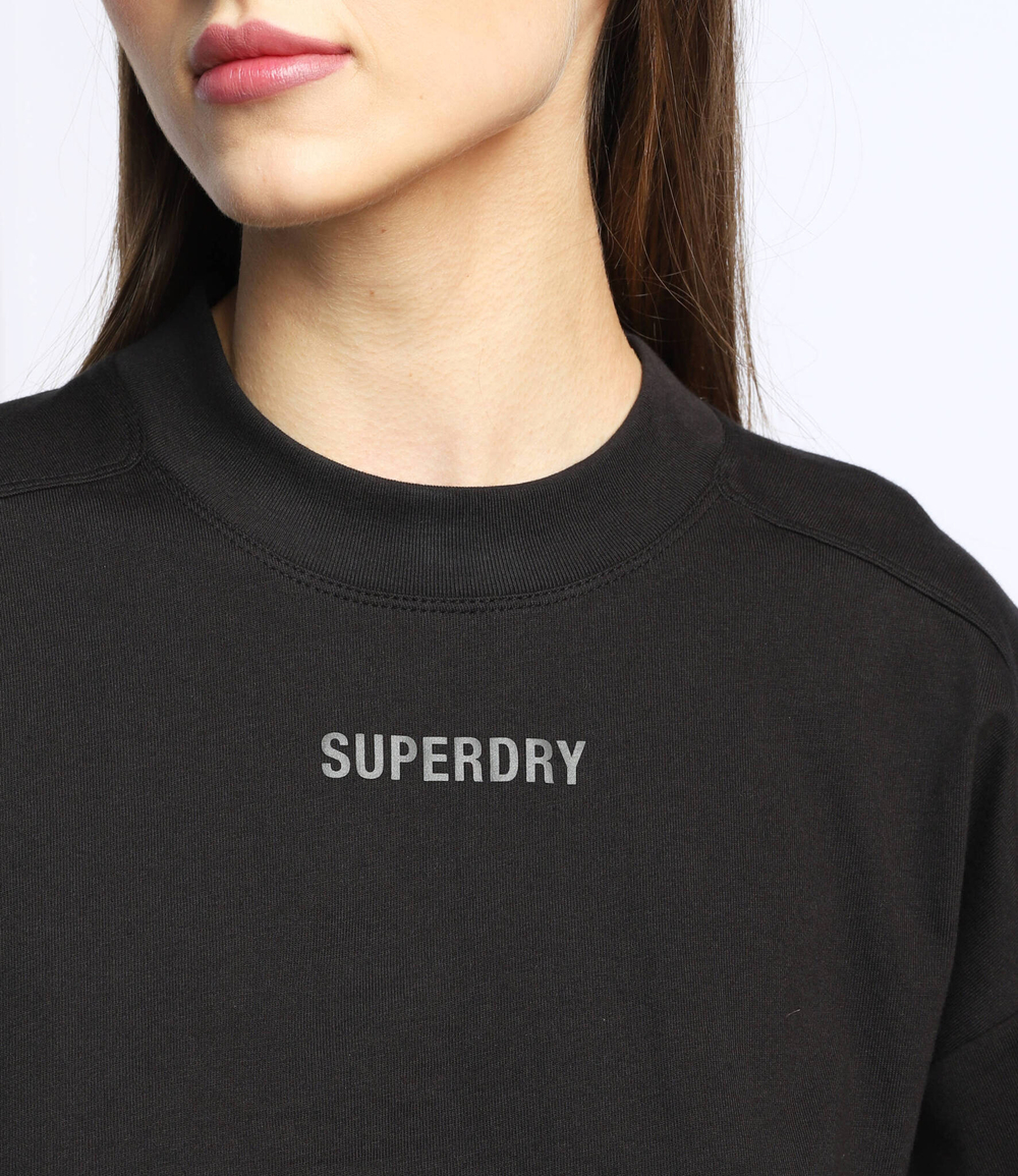 футболка code tech Superdry - черный(W1010813A)