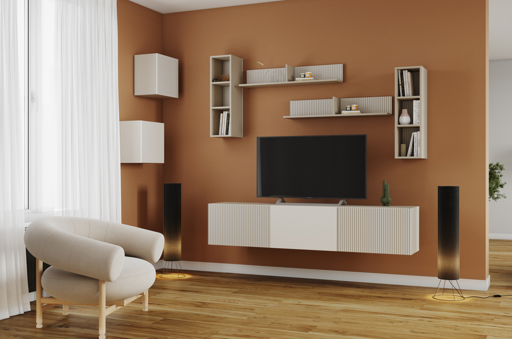 Гостиная Сириния Тумба кашемир/сантьяго софт