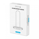 Комплект сменных рукавов стандартного размера для интерактивного мастурбатора Onyx+ от KIIROO (3 шт)