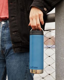 Термокружка Klean Kanteen TKWide Cafe Cap 16oz (473 мл) Real Teal