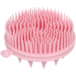 Щетка для вычесывания шерсти двухстороняя «Счастливый хвост!», цвет розовый, 8*4см (коробка)