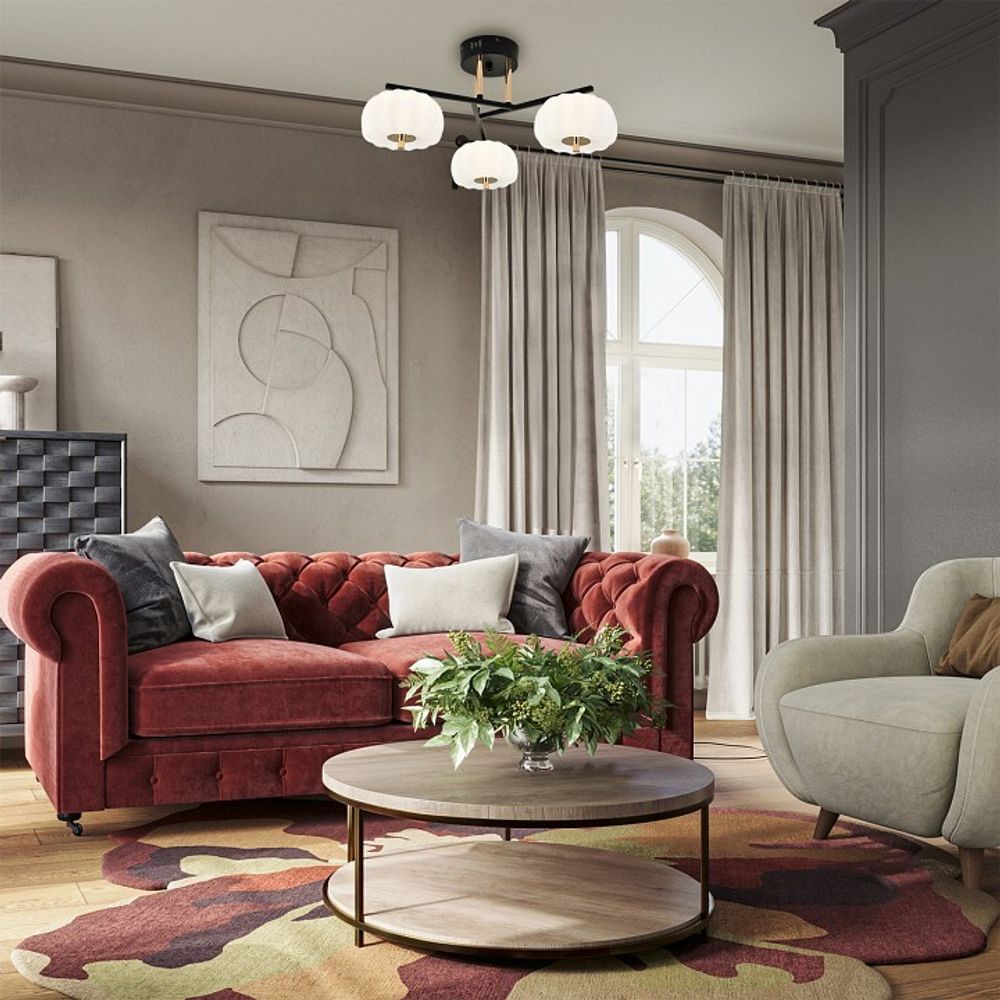 Люстра на штанге Escada Halma 10301/3LED