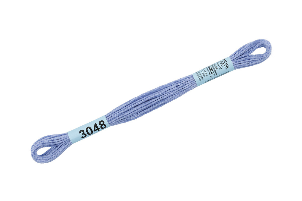 Мулине "Gamma", 100% хлопок, 8 м, №3048