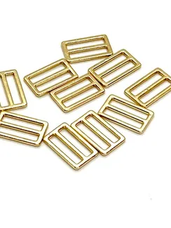 Рамка - квадрат Arta-F, 15 мм, металл, золото