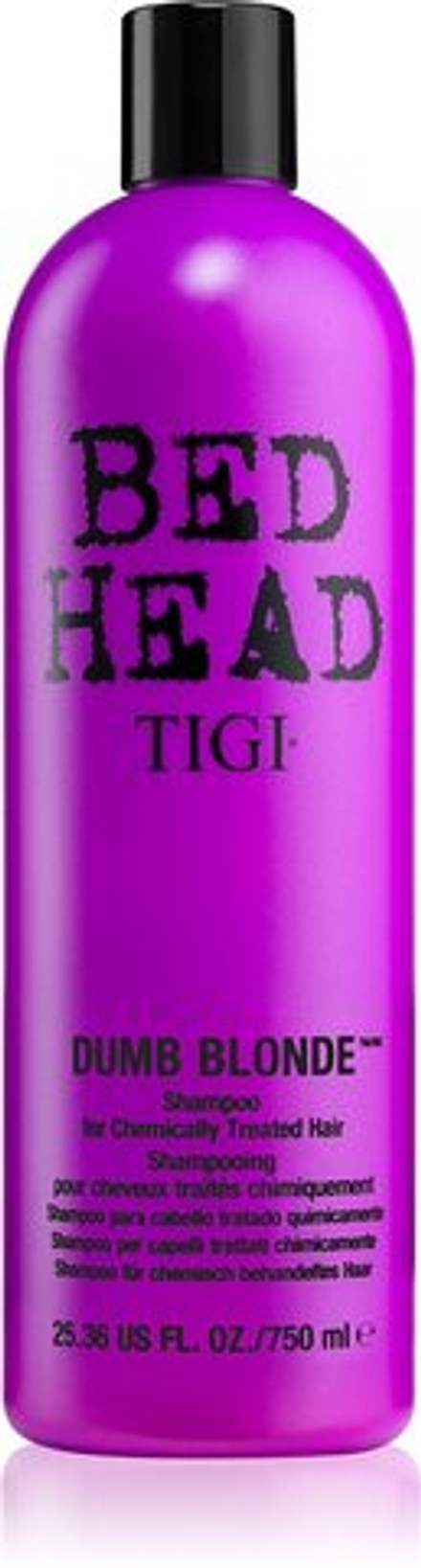 TIGI Bed Head Dumb Blonde - шампунь для обесцвеченных волос /   750  ml  / GTIN 615908423105