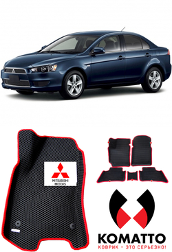 Автоковрики для Mitsubishi Lancer 10 (2007-2016)