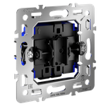 Механизм проходного переключателя одноклавишного 10А, S70