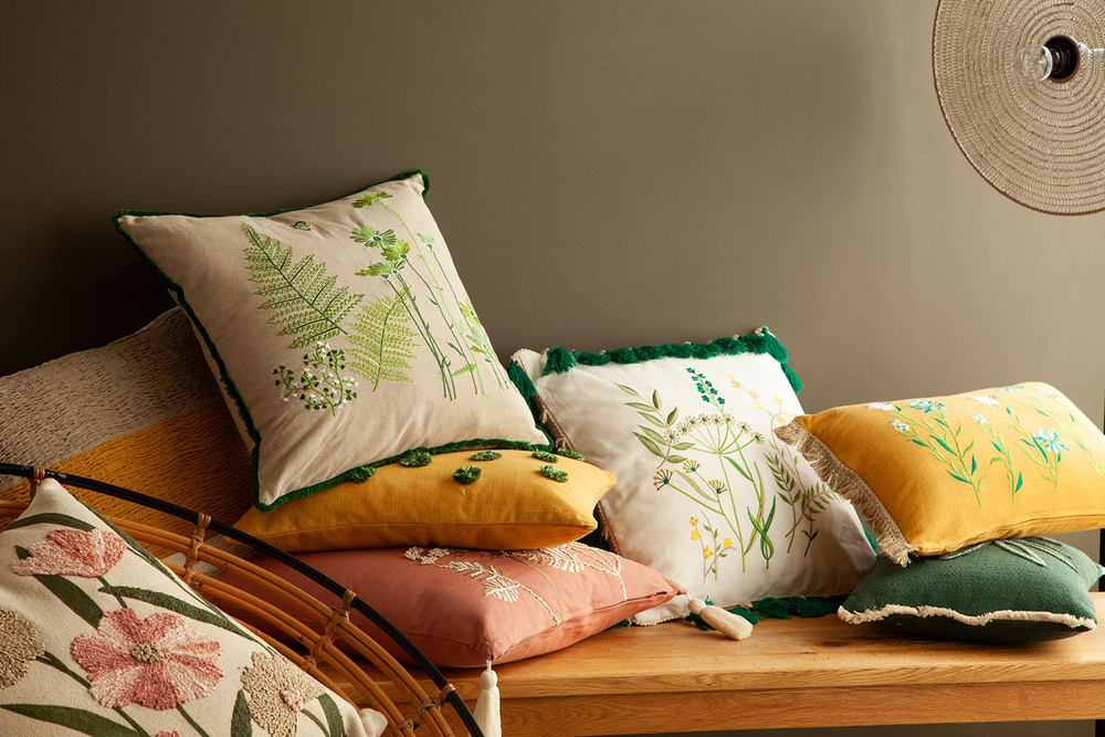 Подушка декоративная garden revival из коллекции ethnic, 45х45 см