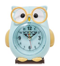 GAEM Art CL-61/3 Будильник «Сова» голубой
