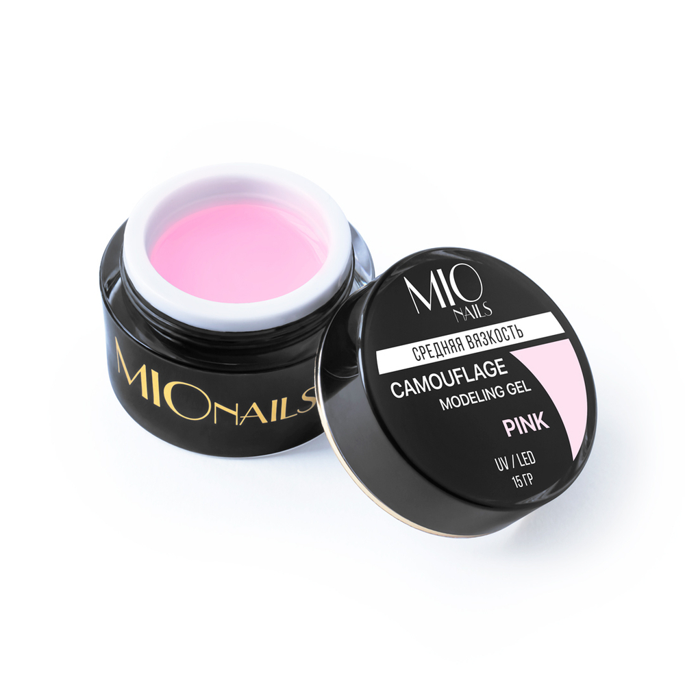 Гель MIO NAILS  Средняя вязкость. Pink, 15 гр