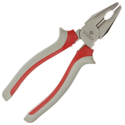 Пассатижи 180 мм, двухкомпонентные, Bartex, Профи, 11022, шт