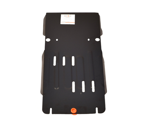 Защита КПП и РК (сталь 2 мм) для Audi Q7 2005-2009 (V - все, кроме 4.2 TDI), Audi Q7 S-Line 2005-2009 (V - все, кроме 4.2 TDI), Audi Q7 Offroad 2005-2 Alfeco.ALF3008st