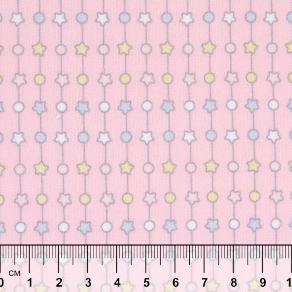 Ткань для пэчворка Peppy Молочные сны фланель, рулон 112 см / 5 метров, МС-14 розовый, Peppy