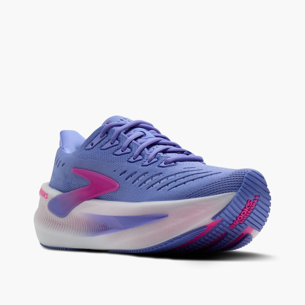 Женские Кроссовки для бега Brooks Glycerin Max 2 - Blazing Bell/Pink/White