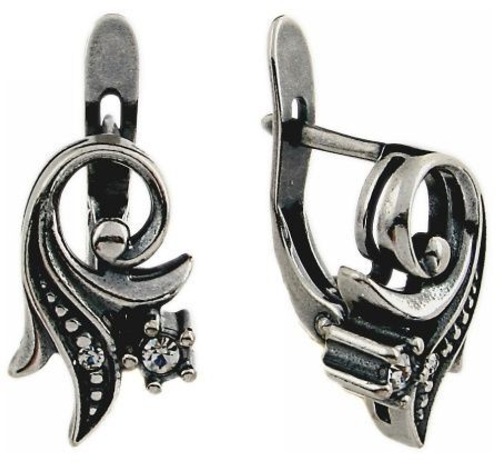 "Гипюр" серьги из коллекции "Ателье" от Jenavi