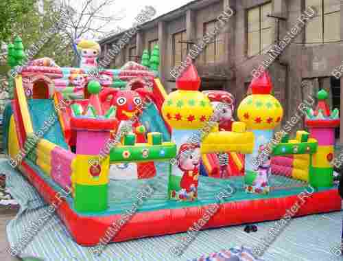 Коммерческий батут "Три поросенка"