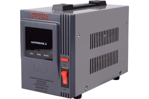 Однофазный стабилизатор напряжения Ресанта АСН 500/1-Ц 63/6/1