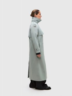 Тренч женский ILIM NORPPA зеленый шалфей