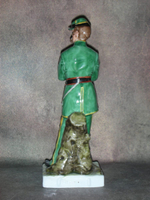 Статуэтка. Фарфор. Солдат. Офицер. Capodimonte. Италия