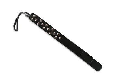 Трехуровневая шлепалка с заклепками (Цвет: черный)