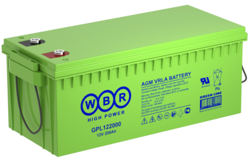 Аккумулятор WBR GPL122000