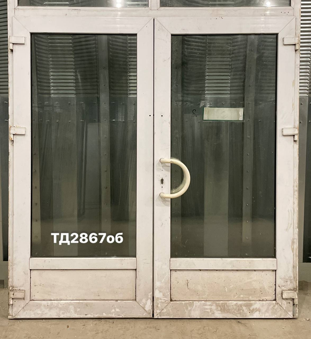 Дверь Пластиковая Б/У Входная 225(в) х 210(ш)