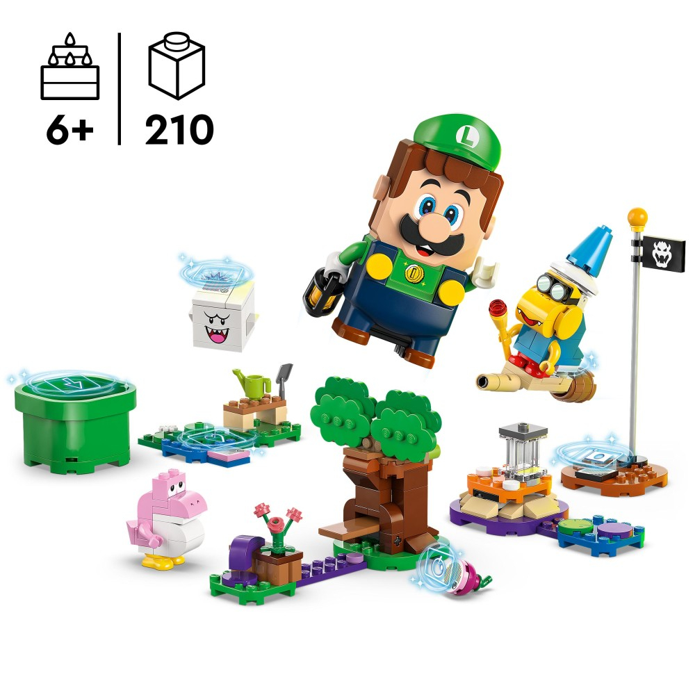 Конструктор LEGO Super Mario 71440 Приключения с интерактивной фигуркой LEGO Луиджи — фото 5