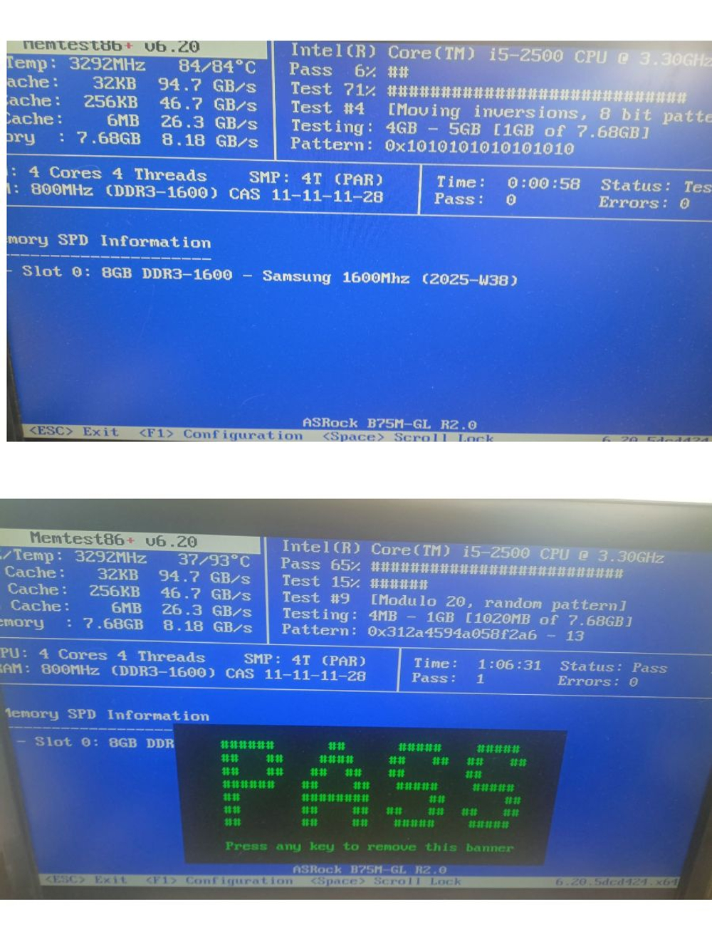 Оперативная память DIMM DDR3 8Gb 1600MHz