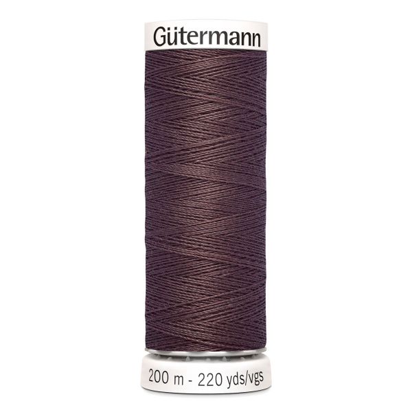 Нитки универсальные Gutermann Sew-all 100 (200 метров), 5 кат. | 883 т.горький шоколад