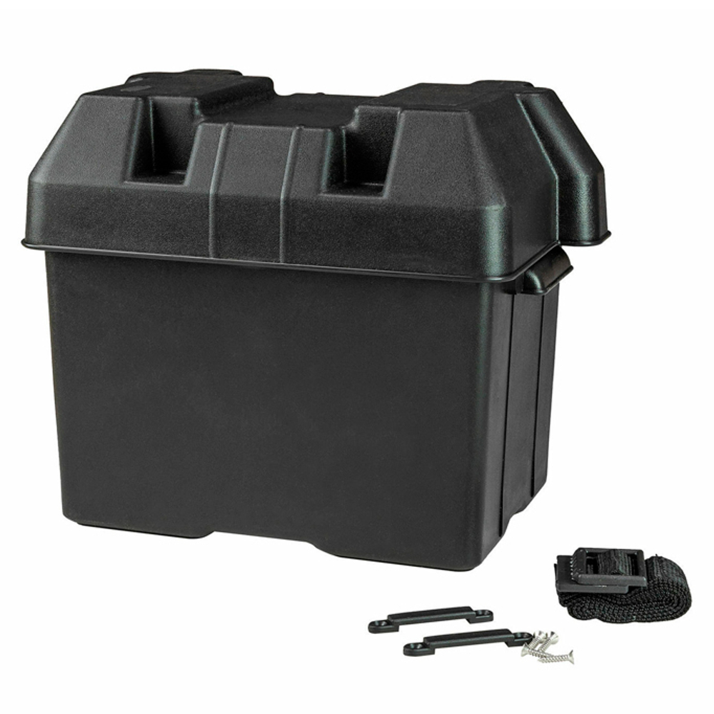 Бокс аккумулятора 340х185х205 мм, армированный